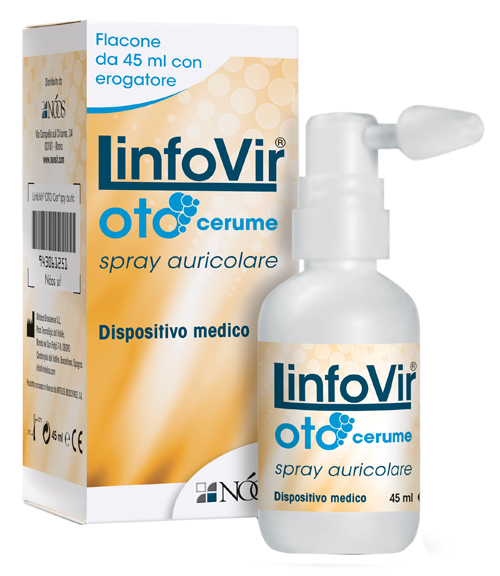 LINFOVIR OTO CERUME SPRAY AURICOLARE 45 ML - Farmacia Nuova Dr.ssa Gabriella Catellani