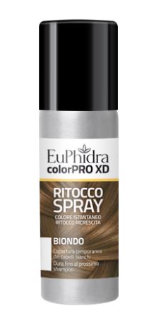 EUPHIDRA COLORPRO XD TINTURA RITOCCO SPRAY CAPELLI BIONDO 75 ML - Farmacia Nuova Dr.ssa Gabriella Catellani