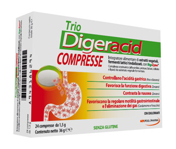 TRIO DIGERACID 24 COMPRESSE - Farmacia Nuova Dr.ssa Gabriella Catellani