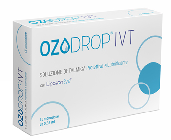 OZODROP IVT SOLUZIONE OFTALMICA BASE DI OLIO OZONIZZATO IN FOSFOLIPIDI 15 FLACONCINI MONODOSE DA 0,35 ML - Farmacia Nuova Dr.ssa Gabriella Catellani
