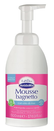 EUPHIDRA AMIDOMIO MOUSSE BAGNETTO 500 ML - Farmacia Nuova Dr.ssa Gabriella Catellani