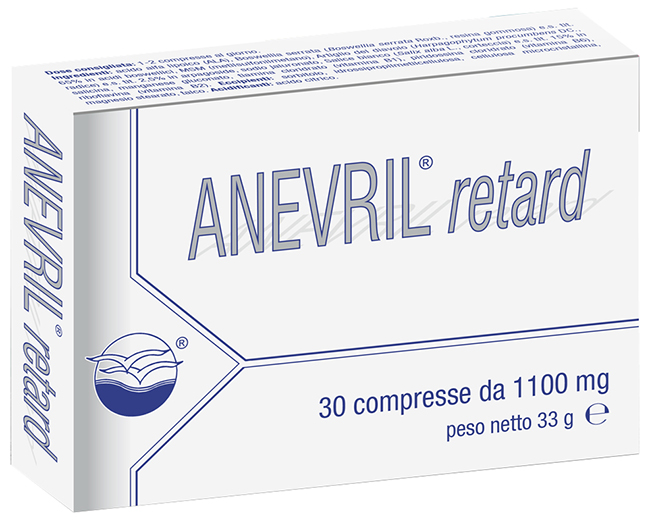 ANEVRIL RETARD 30 COMPRESSE - Farmacia Nuova Dr.ssa Gabriella Catellani