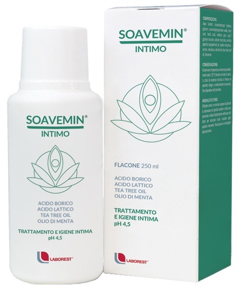 SOAVEMIN INTIMO CON ACIDO BORICO 250 ML - Farmacia Nuova Dr.ssa Gabriella Catellani