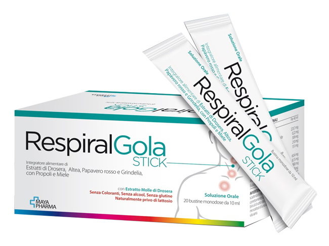 RESPIRAL GOLA 20 BUSTINE 10 ML - Farmacia Nuova Dr.ssa Gabriella Catellani