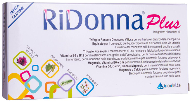 RIDONNA PLUS 30 COMPRESSE - Farmacia Nuova Dr.ssa Gabriella Catellani