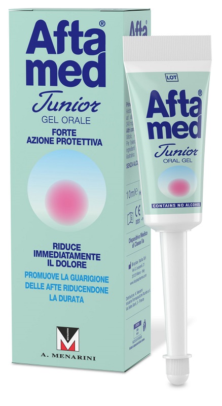 GEL AFTAMED JUNIOR ACIDO IALURONICO 10 ML - Farmacia Nuova Dr.ssa Gabriella Catellani