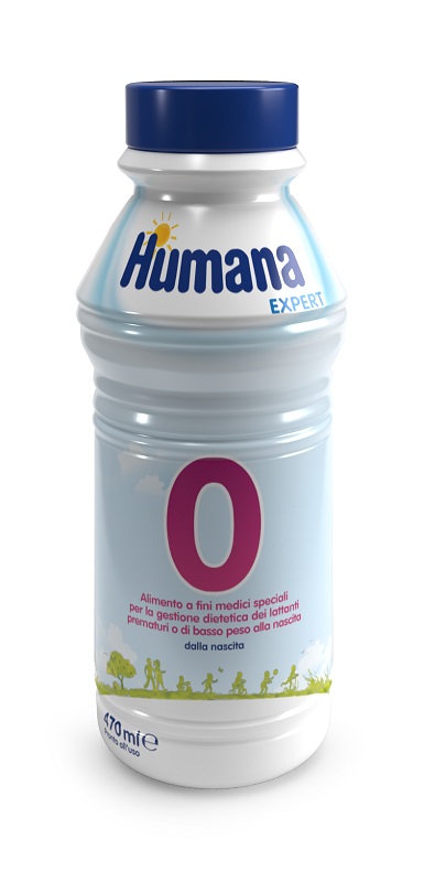 HUMANA 0 EXPERT 470 ML BOTTIGLIA - Farmacia Nuova Dr.ssa Gabriella Catellani