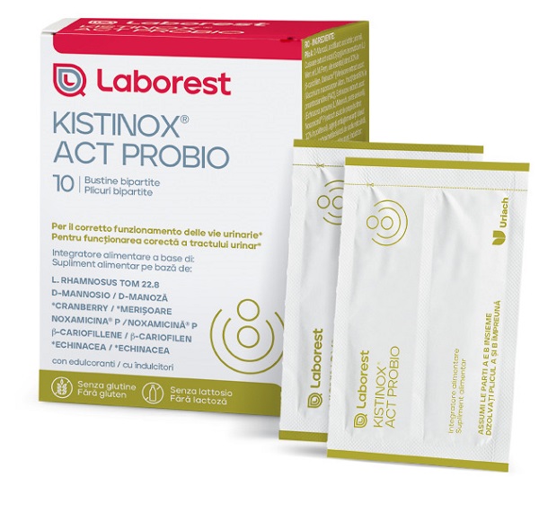KISTINOX ACT PROBIO 10 BUSTINE - Farmacia Nuova Dr.ssa Gabriella Catellani