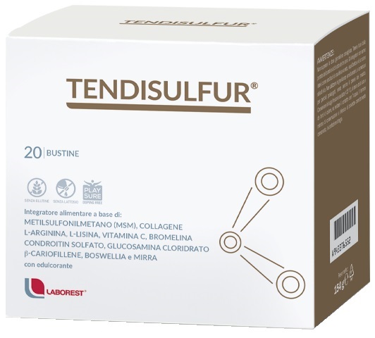 TENDISULFUR 20 BUSTINE - Farmacia Nuova Dr.ssa Gabriella Catellani