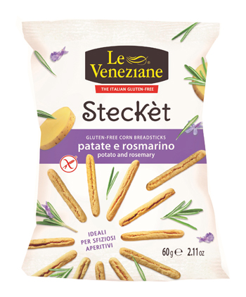 LE VENEZIANE STECKET PATATE ROSMARINO 60 G - Farmacia Nuova Dr.ssa Gabriella Catellani