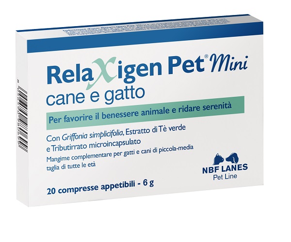 RELAXIGEN PET MINI BLISTER 20 COMPRESSE - Farmacia Nuova Dr.ssa Gabriella Catellani