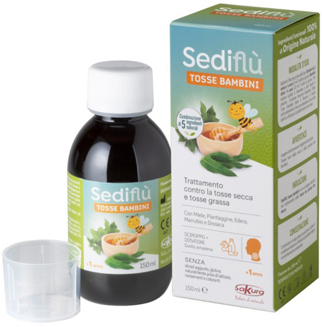 SEDIFLU TOSSE BAMBINI 150 ML - Farmacia Nuova Dr.ssa Gabriella Catellani