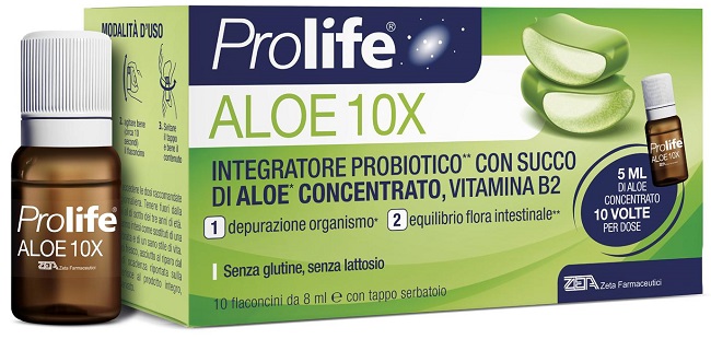PROLIFE ALOE 10 FLACONI X 8 ML - Farmacia Nuova Dr.ssa Gabriella Catellani