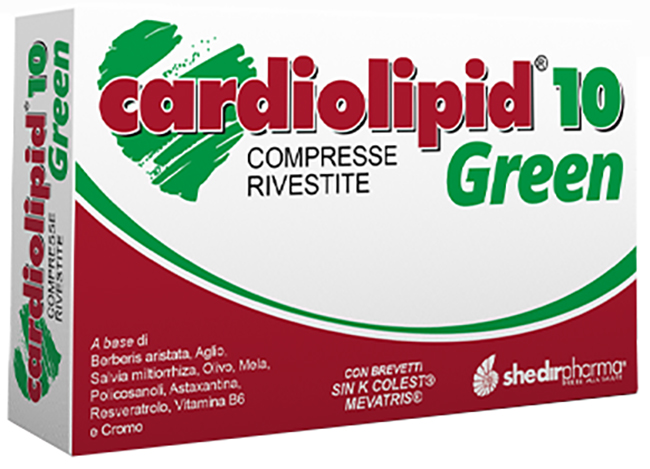 CARDIOLIPID 10 GREEN 30 COMPRESSE RIVESTITE - Farmacia Nuova Dr.ssa Gabriella Catellani