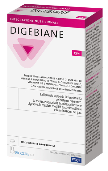 DIGEBIANE RFX 20 COMPRESSE - Farmacia Nuova Dr.ssa Gabriella Catellani