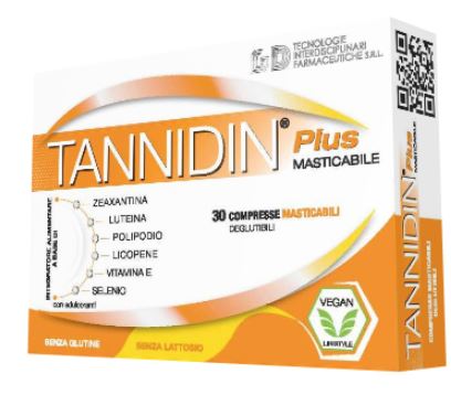 TANNIDIN PLUS 30 COMPRESSE MASTICABILI - Farmacia Nuova Dr.ssa Gabriella Catellani