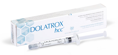 DOLATROX HCC SIRINGA PRERIEMPITA INTRA-ARTICOLARE ACIDO IALURONICO 3 ML - Farmacia Nuova Dr.ssa Gabriella Catellani