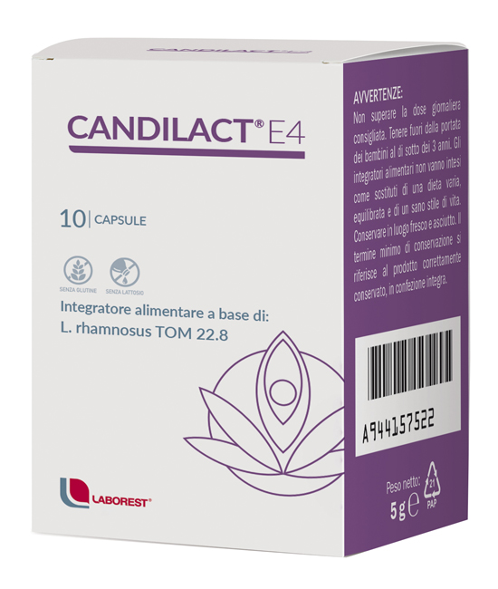 CANDILACT E4 10 CAPSULE - Farmacia Nuova Dr.ssa Gabriella Catellani