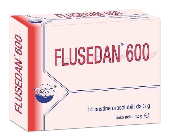 FLUSEDAN 600 14 BUSTINE OROSOLUBILI - Farmacia Nuova Dr.ssa Gabriella Catellani