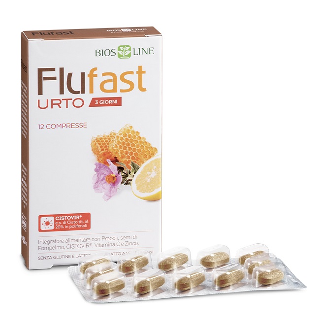 APIX PROPOLI FLUFAST URTO 3 GIORNI 12 COMPRESSE BIOSLINE - Farmacia Nuova Dr.ssa Gabriella Catellani