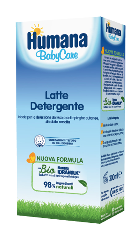 HUMANA BABY CARE LATTE DETERGENTE 300 ML - Farmacia Nuova Dr.ssa Gabriella Catellani