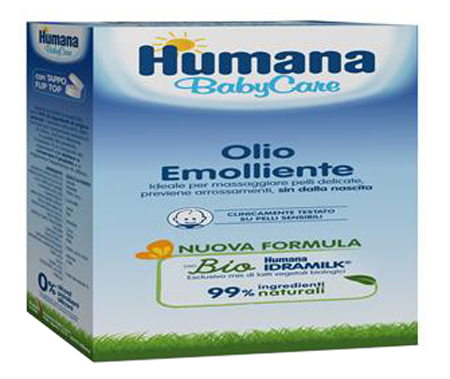 HUMANA BABY CARE OLIO EMOLLIENTE 250 ML - Farmacia Nuova Dr.ssa Gabriella Catellani