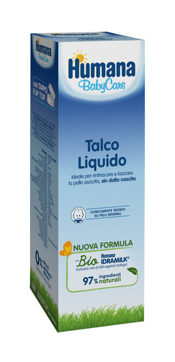 HUMANA BABY CARE TALCO LIQUIDO 100 ML - Farmacia Nuova Dr.ssa Gabriella Catellani