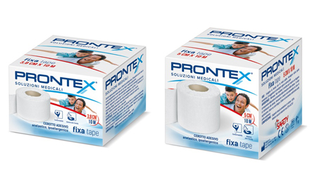 BENDA IN COTONE PRONTEX FIXA TAPE M 10 X 3,8 CM BIANCO - Farmacia Nuova Dr.ssa Gabriella Catellani
