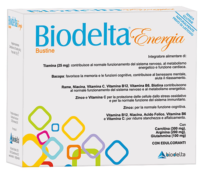 BIODELTA ENERGIA 20 BUSTINE - Farmacia Nuova Dr.ssa Gabriella Catellani