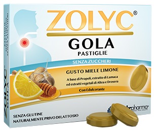 ZOLYC GOLA MIELE/LIMONE SENZA ZUCCHERI 36 PASTIGLIE - Farmacia Nuova Dr.ssa Gabriella Catellani