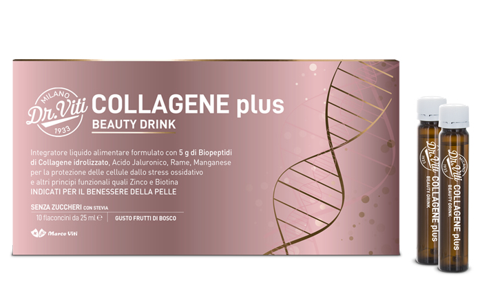 DR VITI COLLAGENE BEAUTY DRINK PLUS 250 ML - Farmacia Nuova Dr.ssa Gabriella Catellani