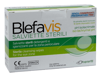 BLEFAVIS SALVIETTE STERILI 18 PEZZI - Farmacia Nuova Dr.ssa Gabriella Catellani