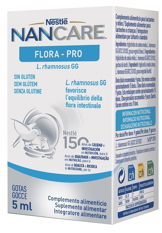 NANCARE FLORA PRO GOCCE 5 ML - Farmacia Nuova Dr.ssa Gabriella Catellani