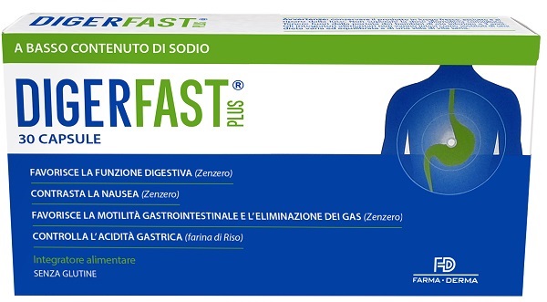 DIGERFAST PLUS 30 CAPSULE - Farmacia Nuova Dr.ssa Gabriella Catellani