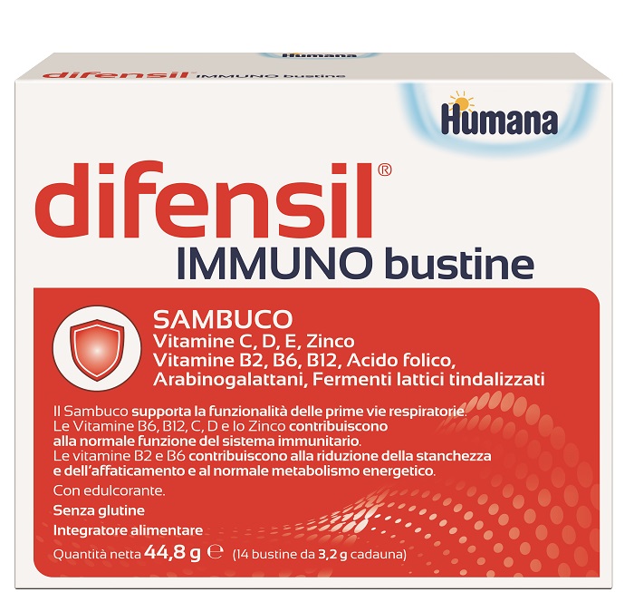 DIFENSIL IMMUNO BUSTINE 14 BUSTINE - Farmacia Nuova Dr.ssa Gabriella Catellani