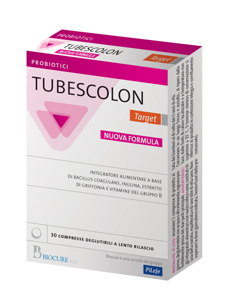 TUBESCOLON TARGET 30 COMPRESSE NUOVA FORMULA - Farmacia Nuova Dr.ssa Gabriella Catellani