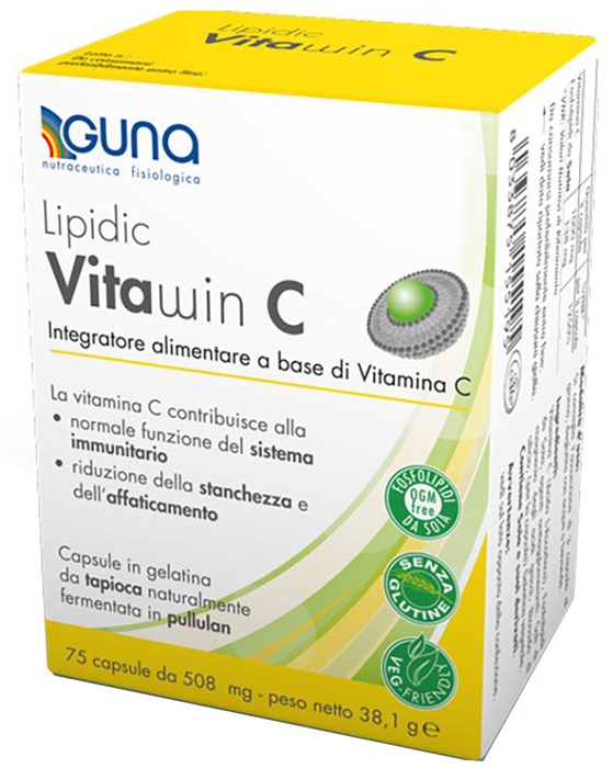 LIPIDIC VITAWIN C - VITAMINA C 75 CAPSULE - Farmacia Nuova Dr.ssa Gabriella Catellani