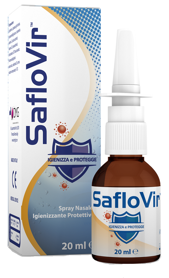 SAFLOVIR SPRAY NASALE IGIENIZZANTE PROTETTIVO 20 ML - Farmacia Nuova Dr.ssa Gabriella Catellani