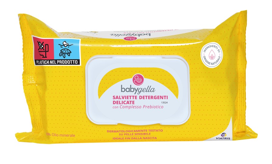 BABYGELLA PREBIOTIC SALVIETTINE 72 PEZZI - Farmacia Nuova Dr.ssa Gabriella Catellani