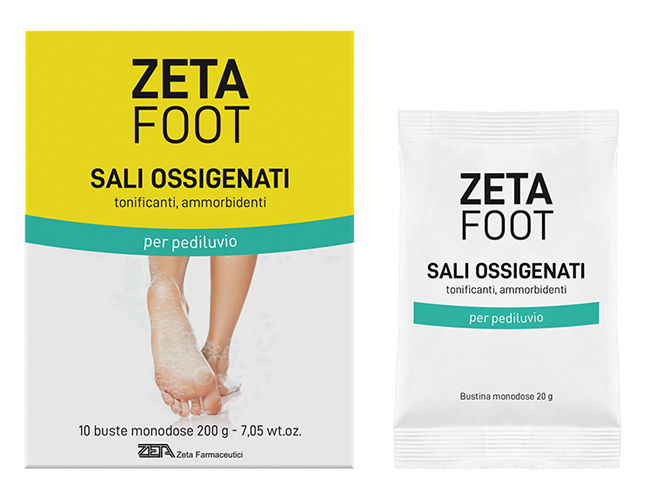 ZETAFOOT SALI OSSIGENATI 10X20 G - Farmacia Nuova Dr.ssa Gabriella Catellani