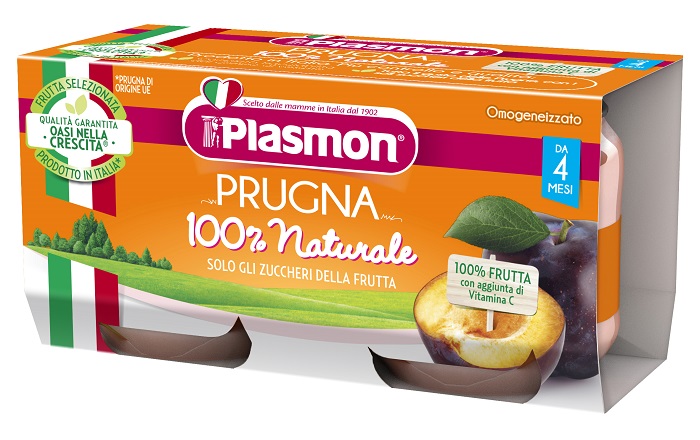 PLASMON OMOGENEIZZATO PRUGNA 2 X 80 G - Farmacia Nuova Dr.ssa Gabriella Catellani