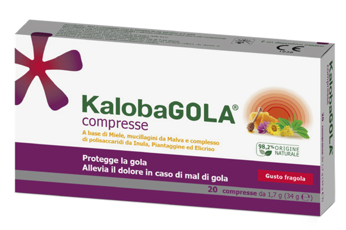 KALOBAGOLA 20 COMPRESSE FRAGOLA - Farmacia Nuova Dr.ssa Gabriella Catellani
