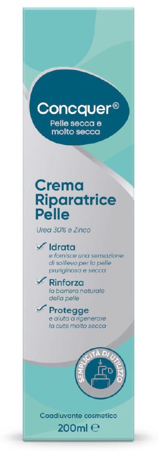 CONCQUER CREMA RIPARATRICE PELLE 200 ML - Farmacia Nuova Dr.ssa Gabriella Catellani