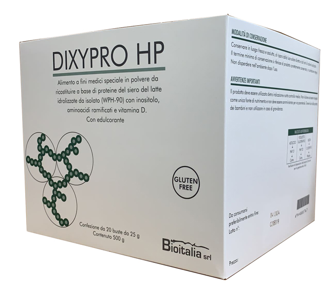 DIXYPRO HP CIOCCOLATO 20 BUSTINE 25 G - Farmacia Nuova Dr.ssa Gabriella Catellani