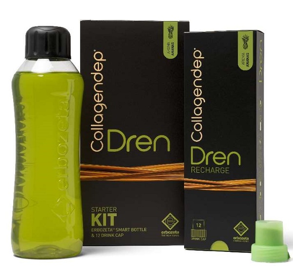 COLLAGENDEP DREN STARTER KIT 12 DRINK CAP + SMART BOTTLE - Farmacia Nuova Dr.ssa Gabriella Catellani