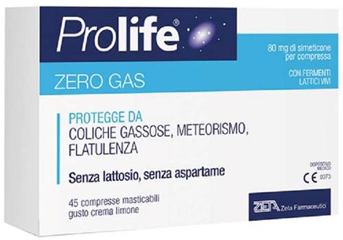 PROLIFE ZEROGAS 45 COMPRESSE - Farmacia Nuova Dr.ssa Gabriella Catellani