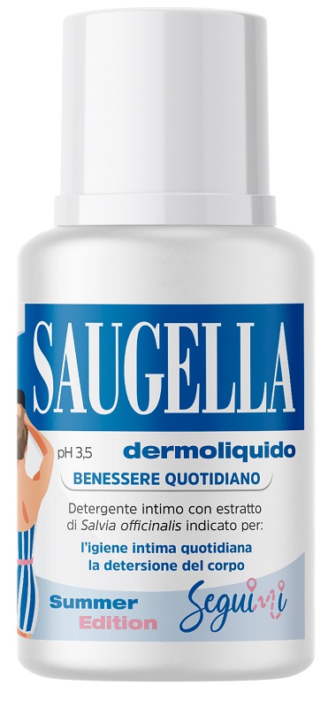SAUGELLA DERMOLIQUIDO PH 3,5 BENESSERE QUOTIDIANO DETERGENTE INTIMO 100 ML - Farmacia Nuova Dr.ssa Gabriella Catellani