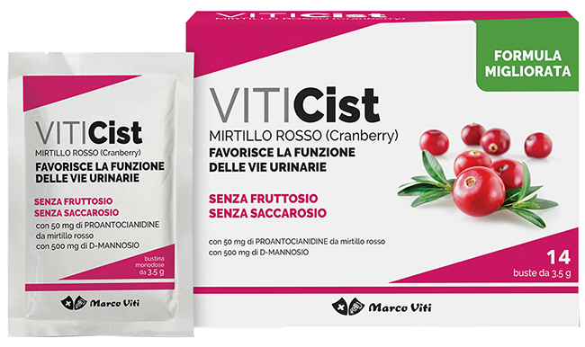 VITICIST MIRTILLO SENZA FRUTTOSIO 14 BUSTINE - Farmacia Nuova Dr.ssa Gabriella Catellani