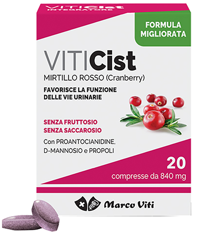 VITICIST MIRTILLO 20 COMPRESSE RIVESTITE - Farmacia Nuova Dr.ssa Gabriella Catellani