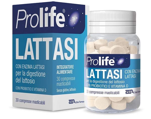 PROLIFE LATTASI 30 COMPRESSE MASTICABILI - Farmacia Nuova Dr.ssa Gabriella Catellani